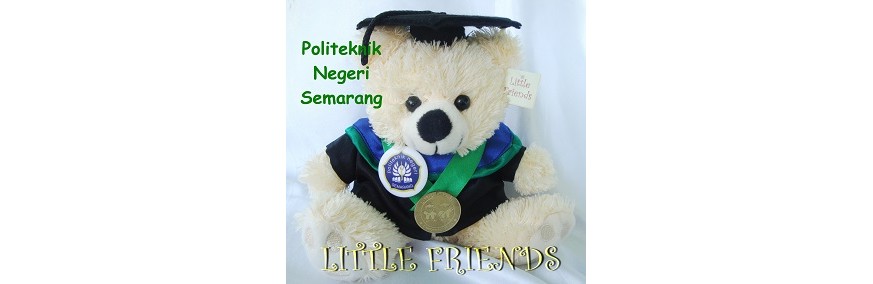Boneka Wisuda Politeknik Negeri Semarang